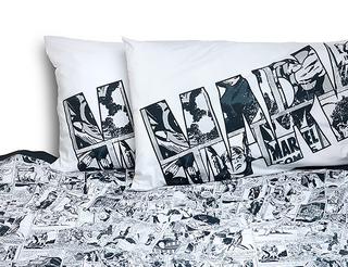 Illustration for article titled New Marvel bedding set promises great power, responsibility, pillowcases